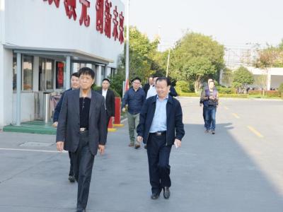 房企组团来啦！中国房地产业协会张力威会长考察beats365(中国区)-唯一官方网站工业园